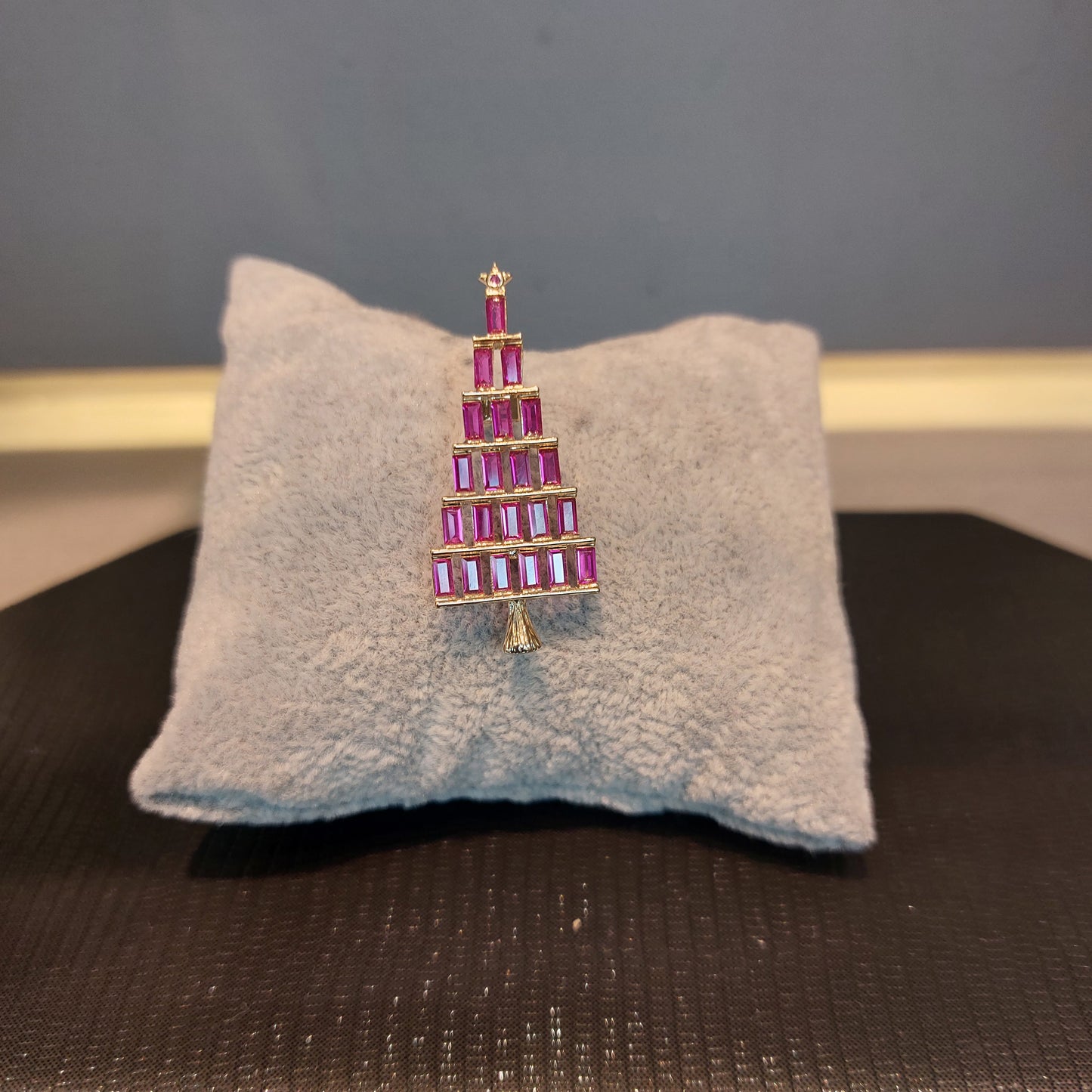 Christmas Tree 2 Brooch