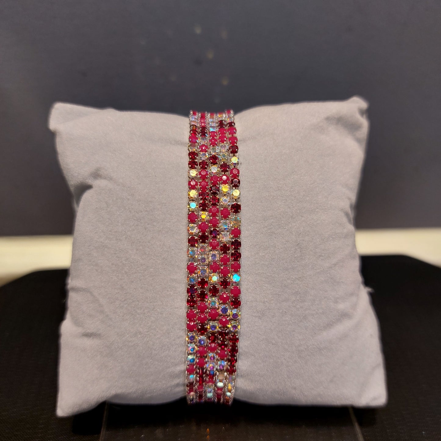 Rhinestones bracelet - Elastic Band (set of 5)