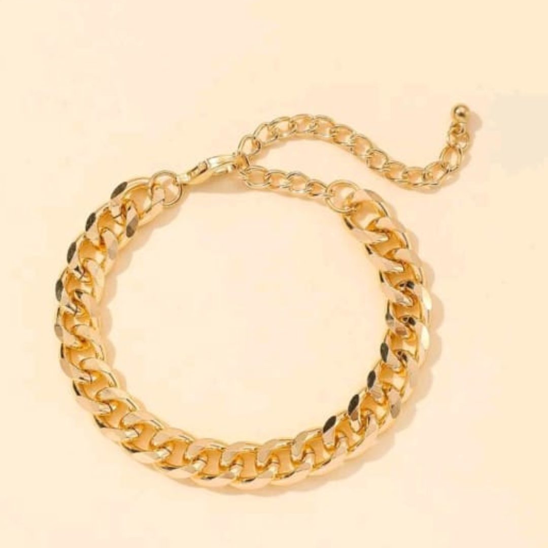 Stainless Steel chained bracelet