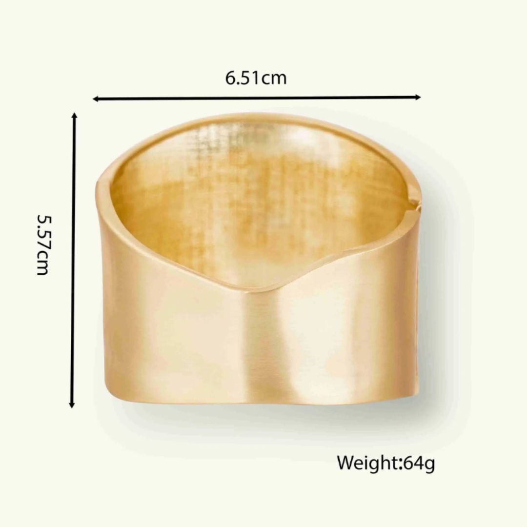 Gold Cuff Bracelet