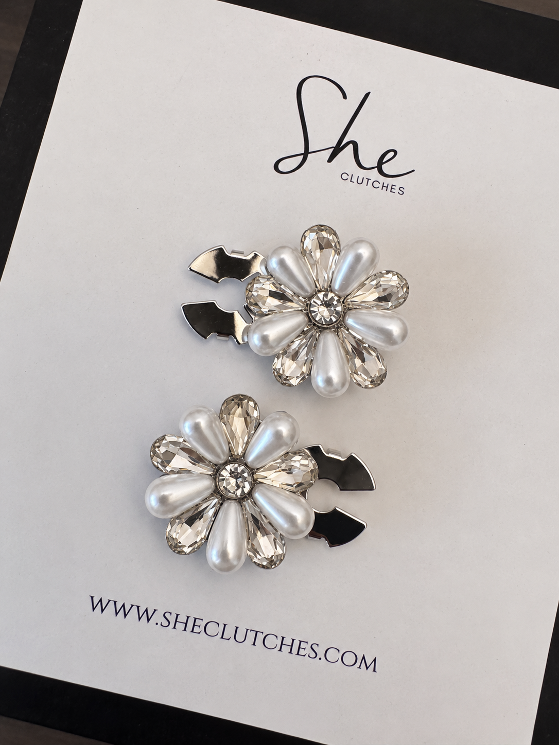 Ivory Bloom cufflinks