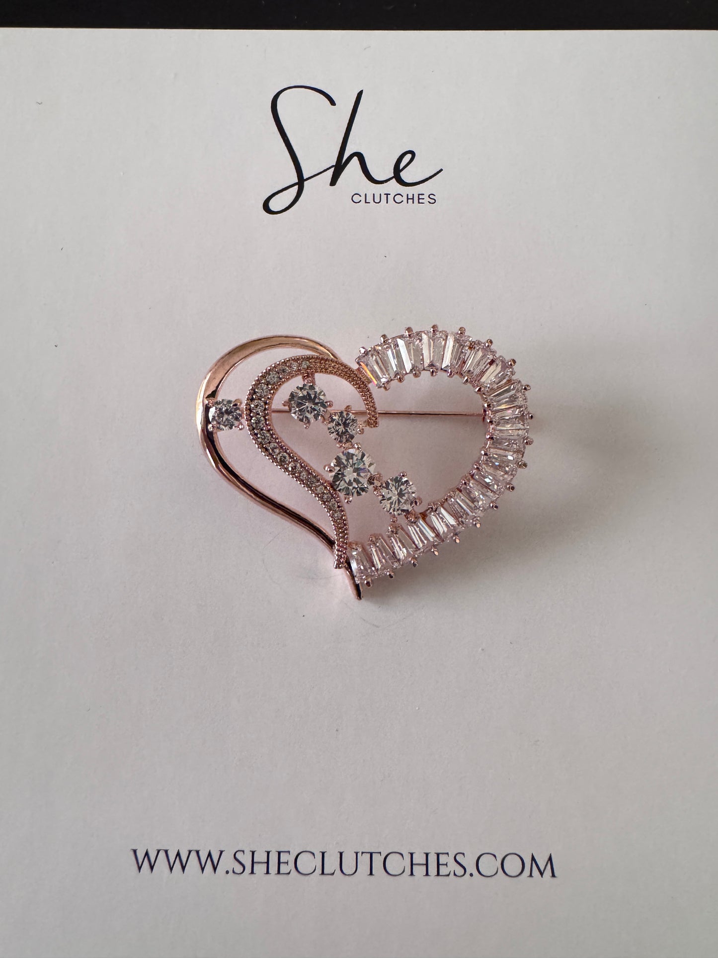 Heart Brooch