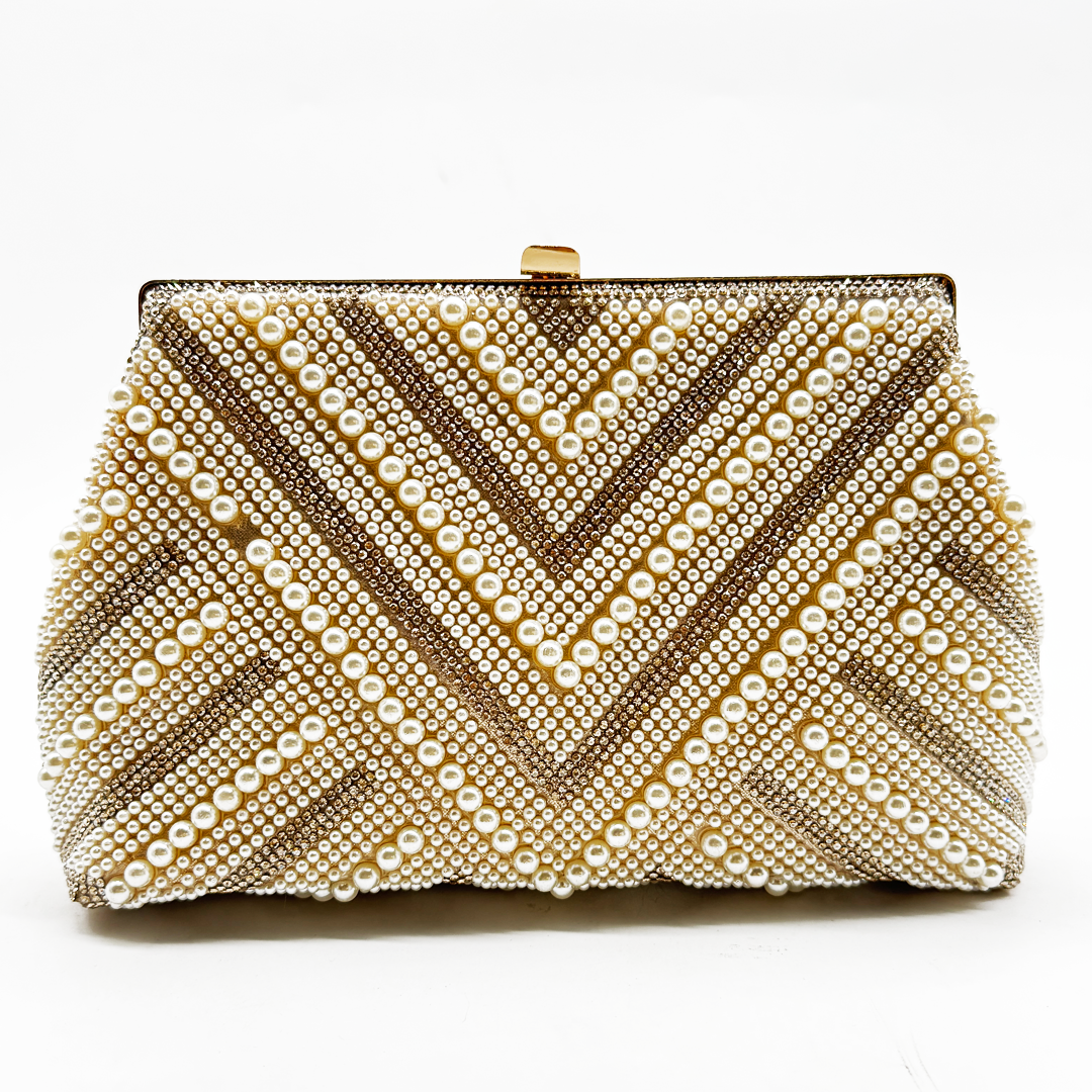 Chevron In pearls
