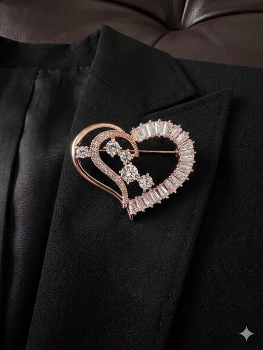 Heart Brooch