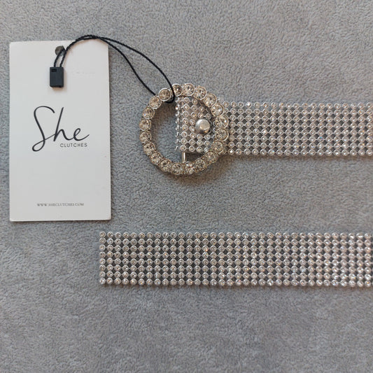 Rhinestones belt 5