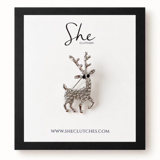 Reindeer Brooch