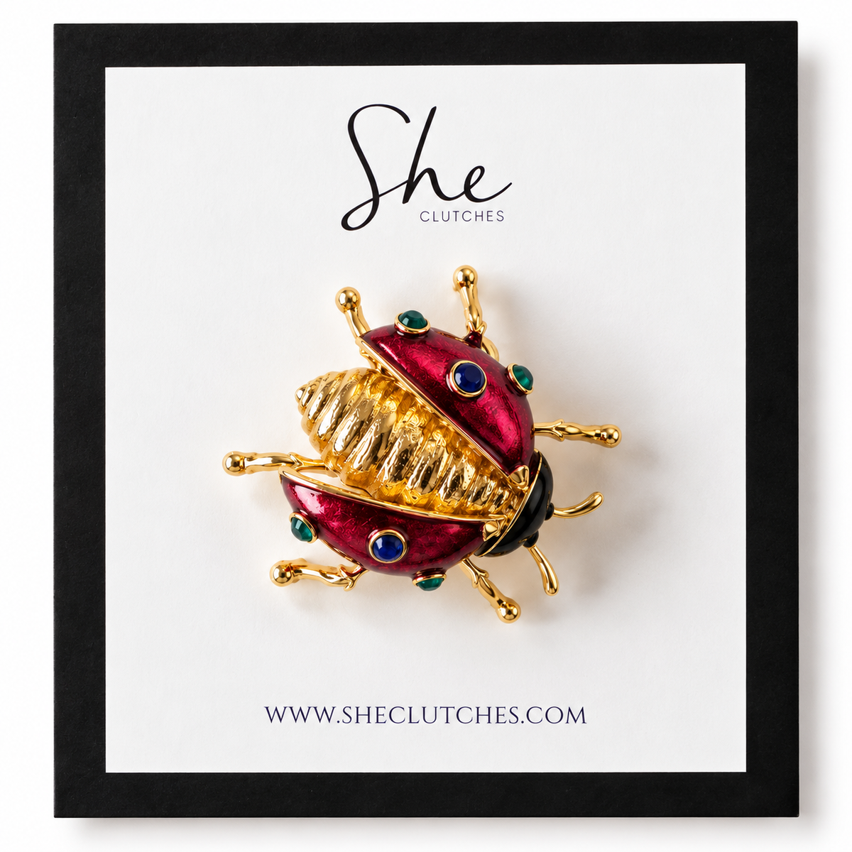 Lady Bug Brooch