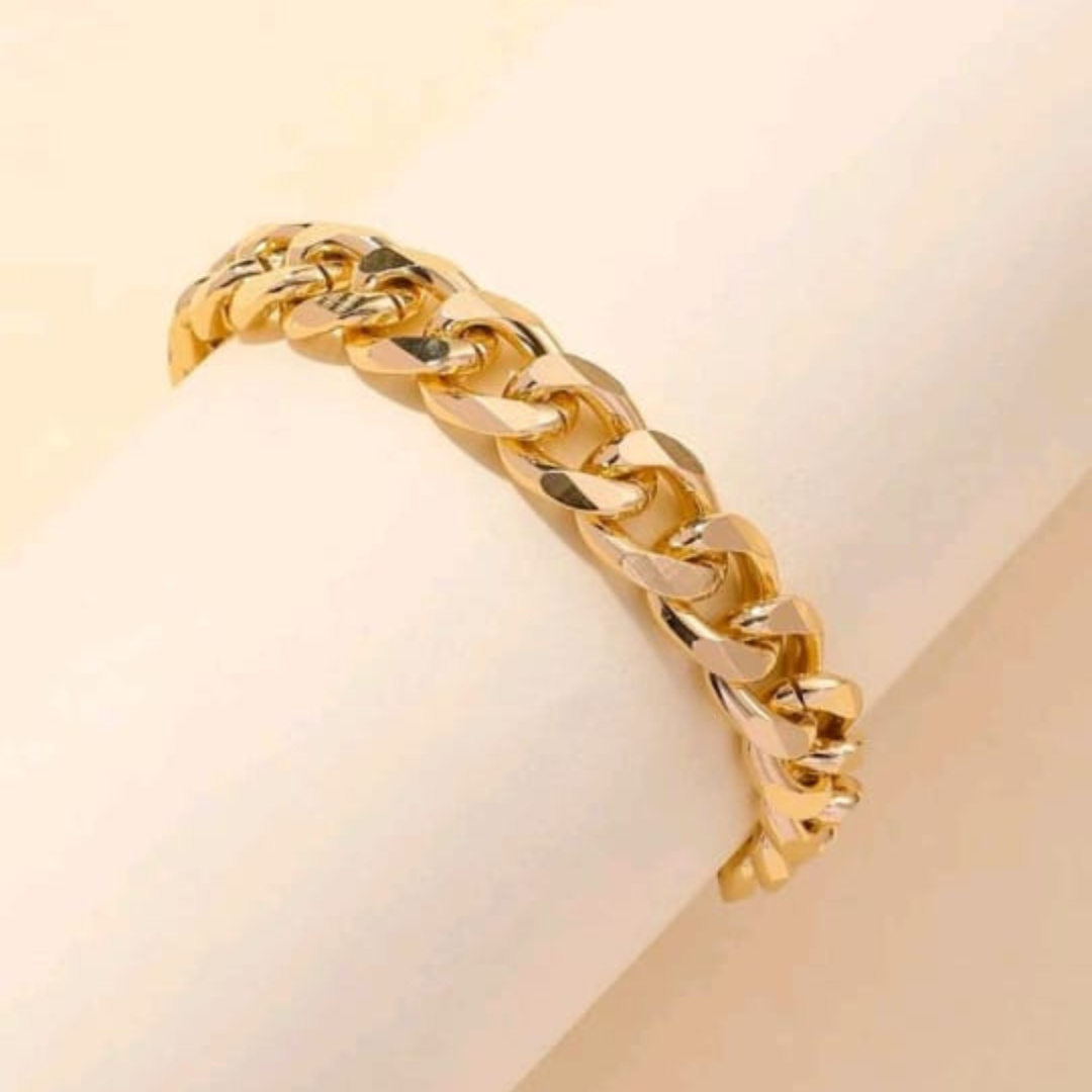Stainless Steel chained bracelet