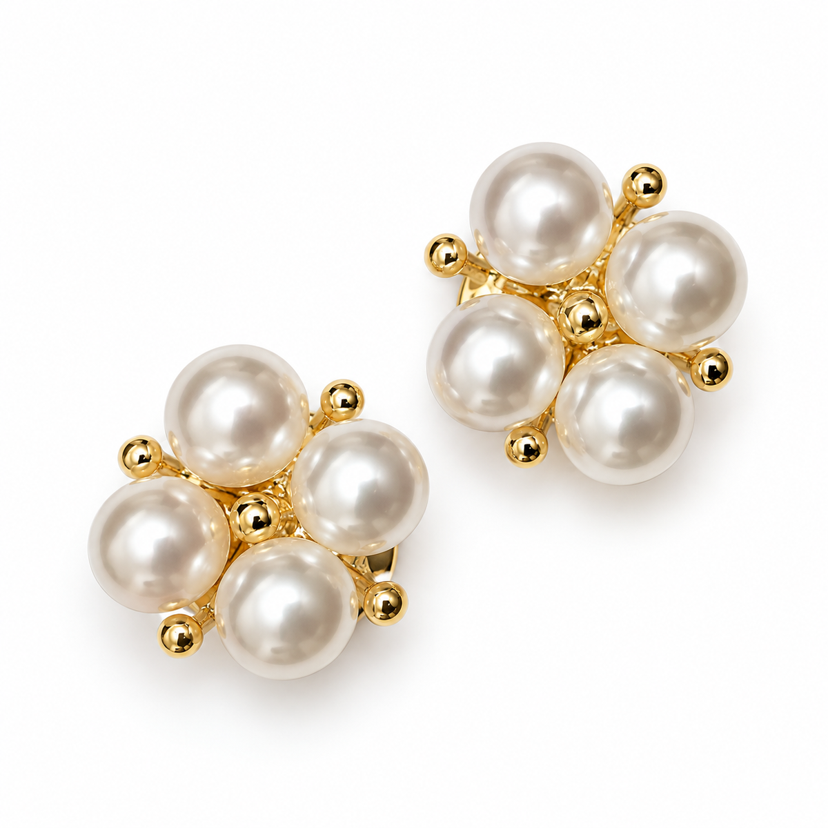 Pearl Flower cufflinks