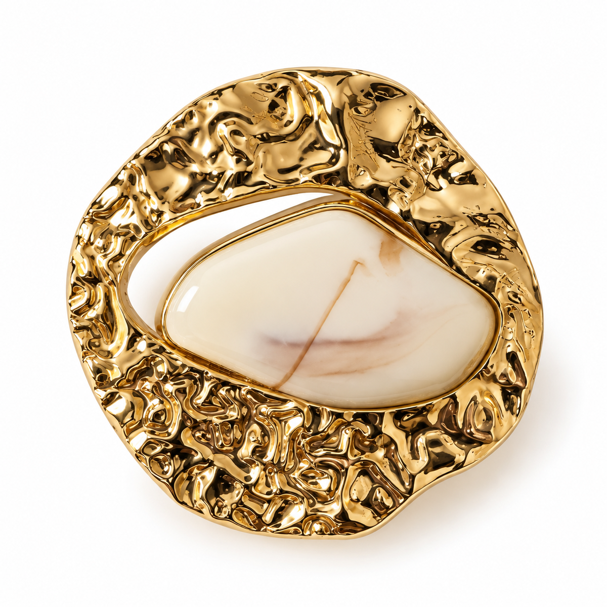 The sculpt Brooch