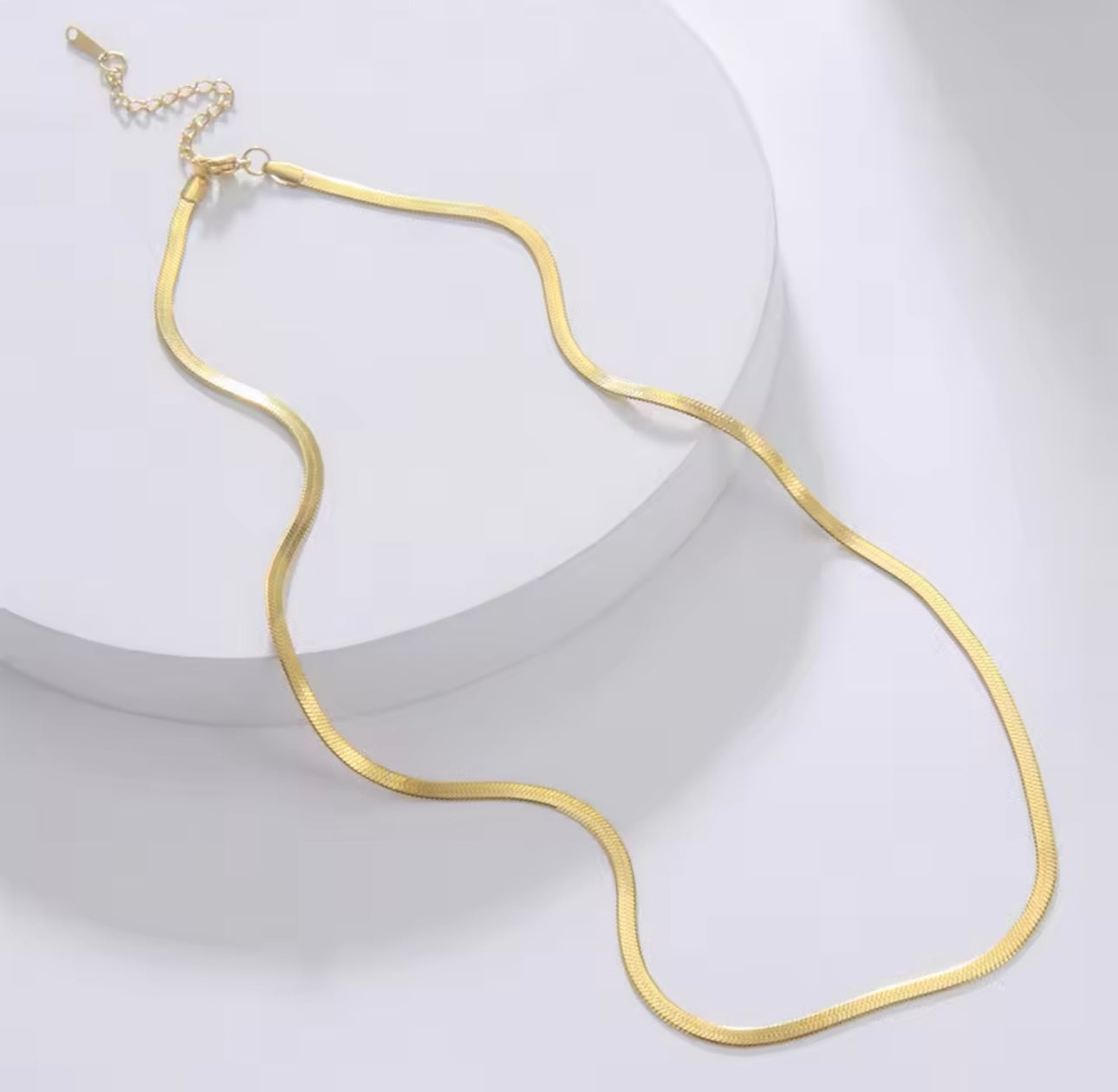 Gold Snake Stainless steel Necklace